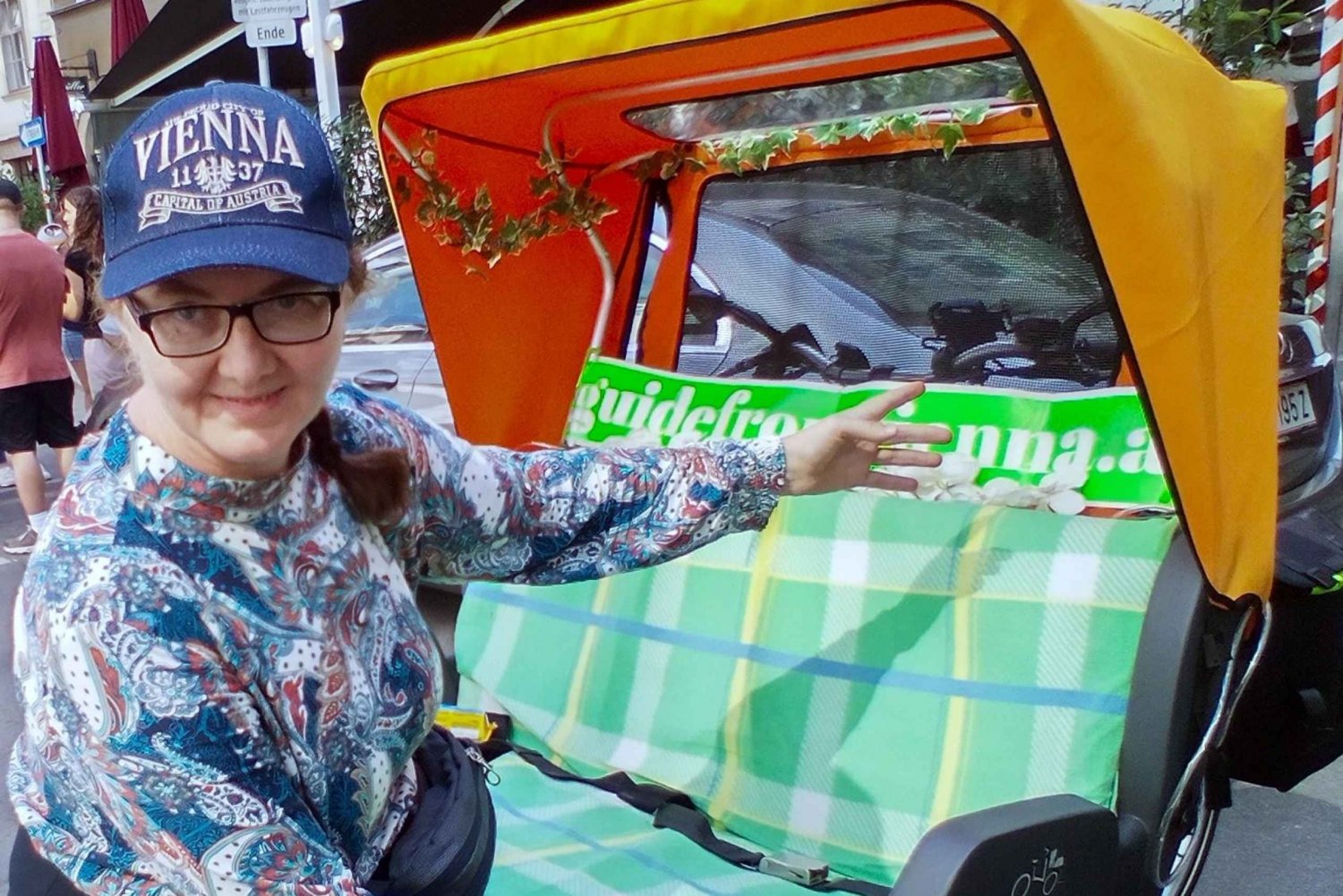 RAXI (elektrisk rickshaw) i Wien 90 minutters tur