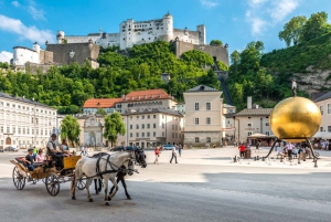 Från Wien: Dagsutflykt till Salzburg och alpina sjöar