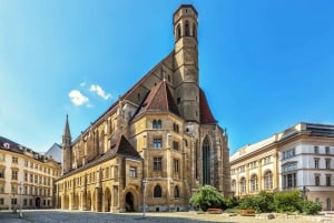 Stefansdomen, de främsta kyrkorna i Wiens gamla stadsdel