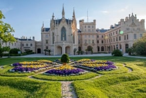 From Vienna and Bratislava: Moravia: Lednice Castle and park