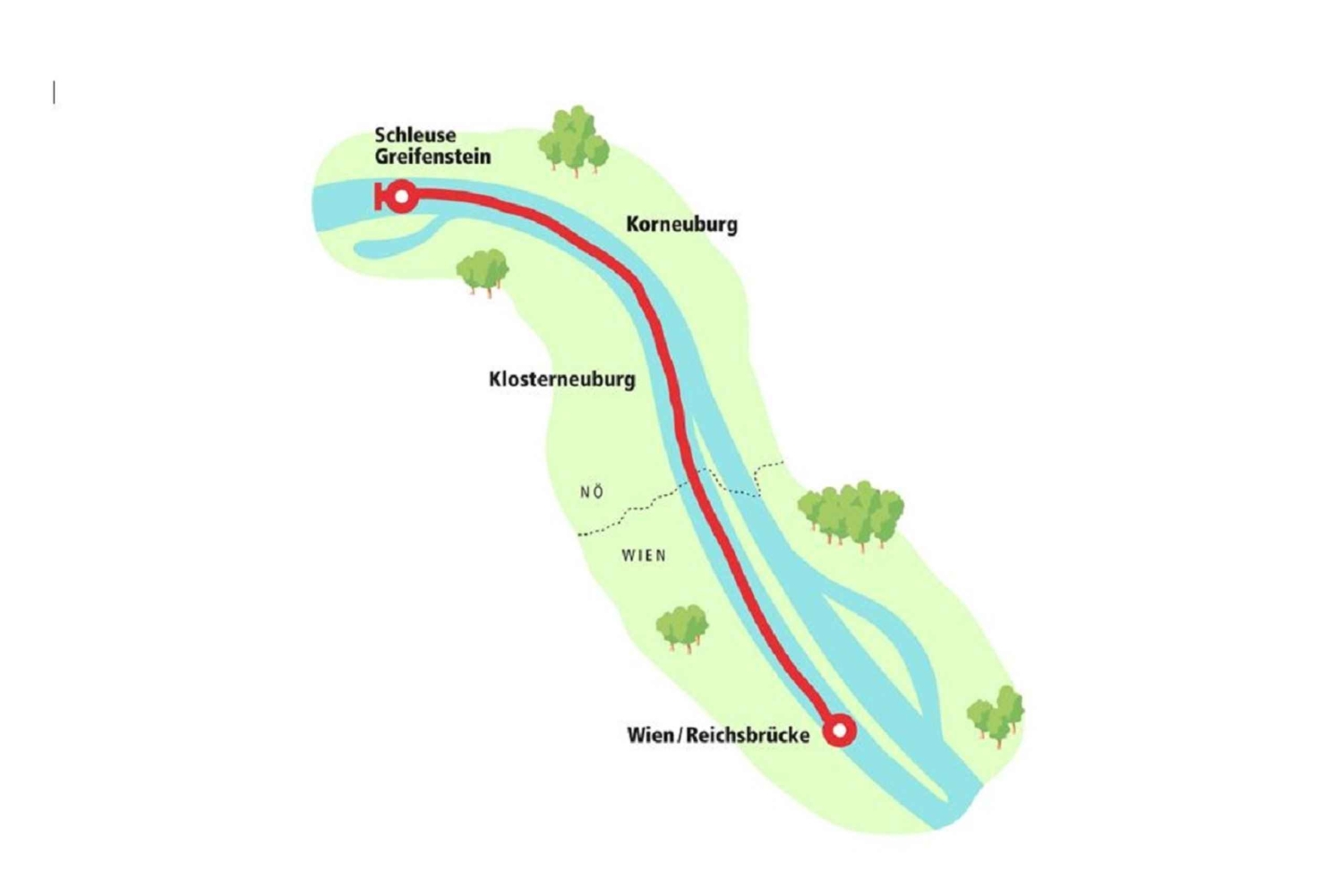 Vienna: 3,5-Hour Danube Cruise 'Italian Night'