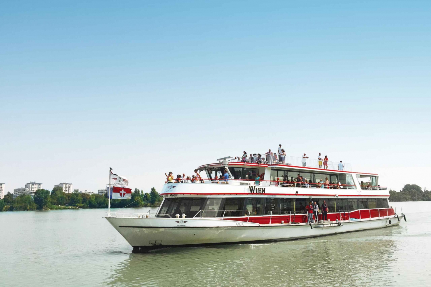 Wien: 3,5 timmars båttur på Donau