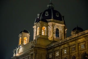 Viena: Big Bus City Highlights Night Tour com guia ao vivo