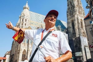 Wien: Stor buss hopp-på-hopp-av-sightseeingtur