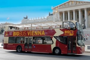 Wiedeń: Big Bus Hop-on Hop-off Tour z gigantycznym diabelskim młynem