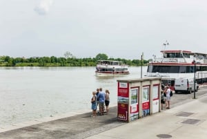Vienne : Croisière sur le canal du Danube avec déjeuner facultatif