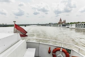 Wien: Båtkryssning på Donaukanalen med valfri lunch