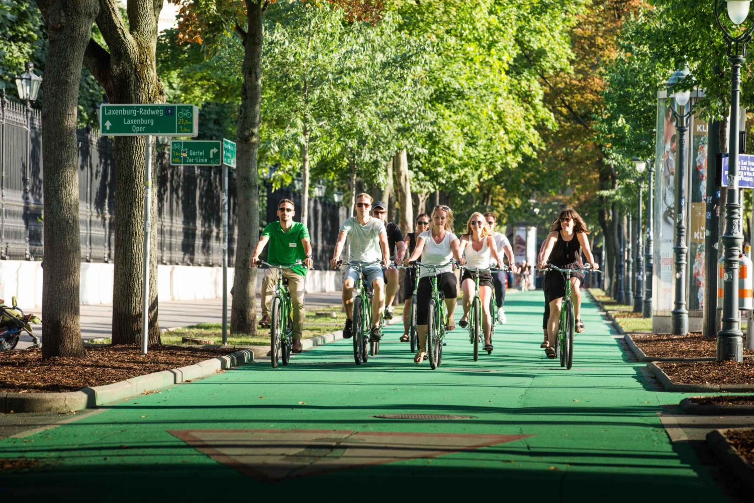Wien: Tre timmars sightseeingtur på cykel