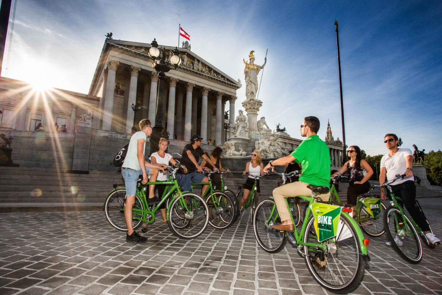 Vienna by Bike 3-Hour All-In-One City Bike Tour in English