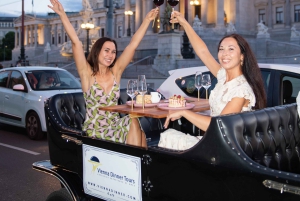 Experiência de jantar à luz de velas em Viena num clássico Oldtimer