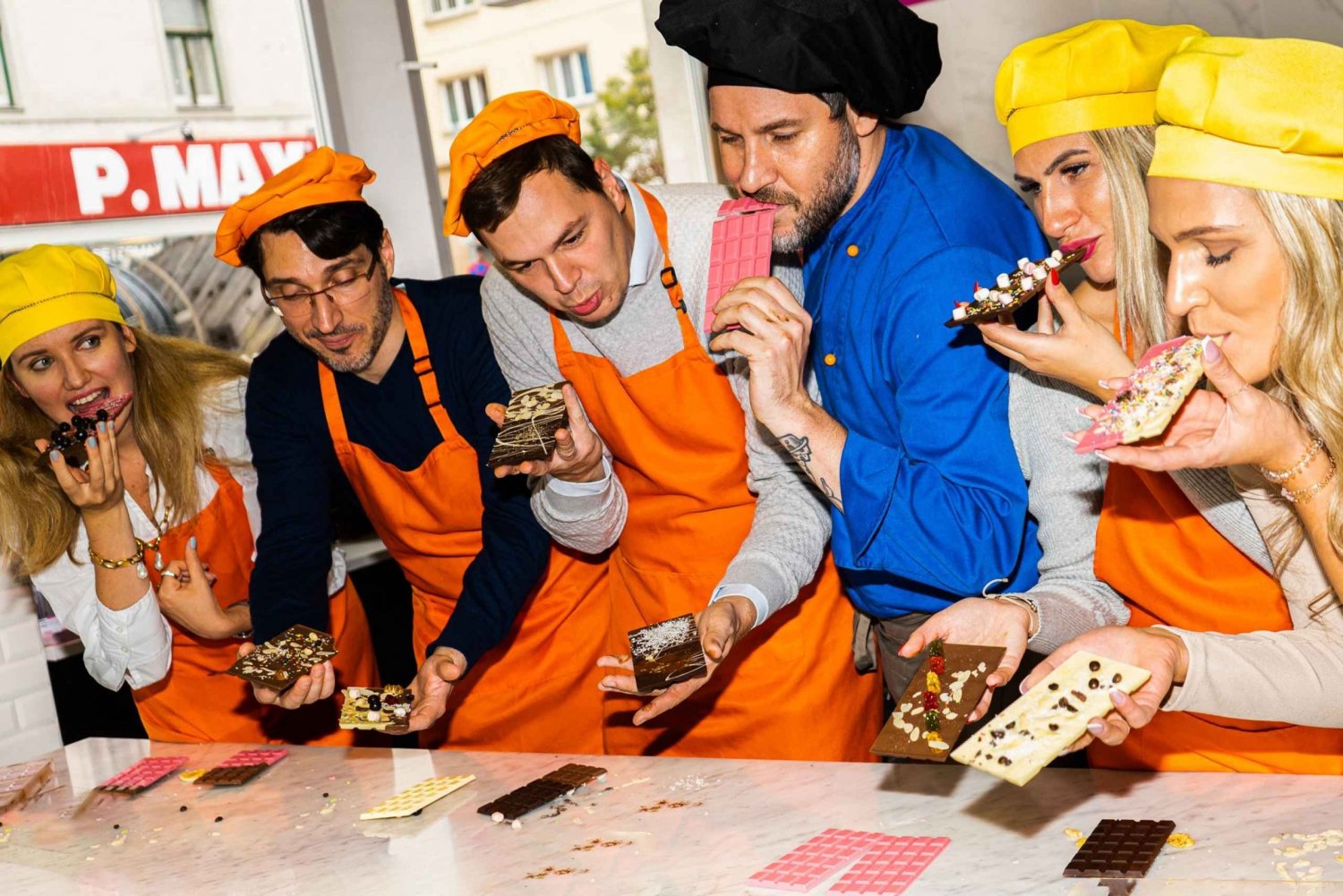 Wien: Chokladverkstad i chokladmuseet med provsmakning