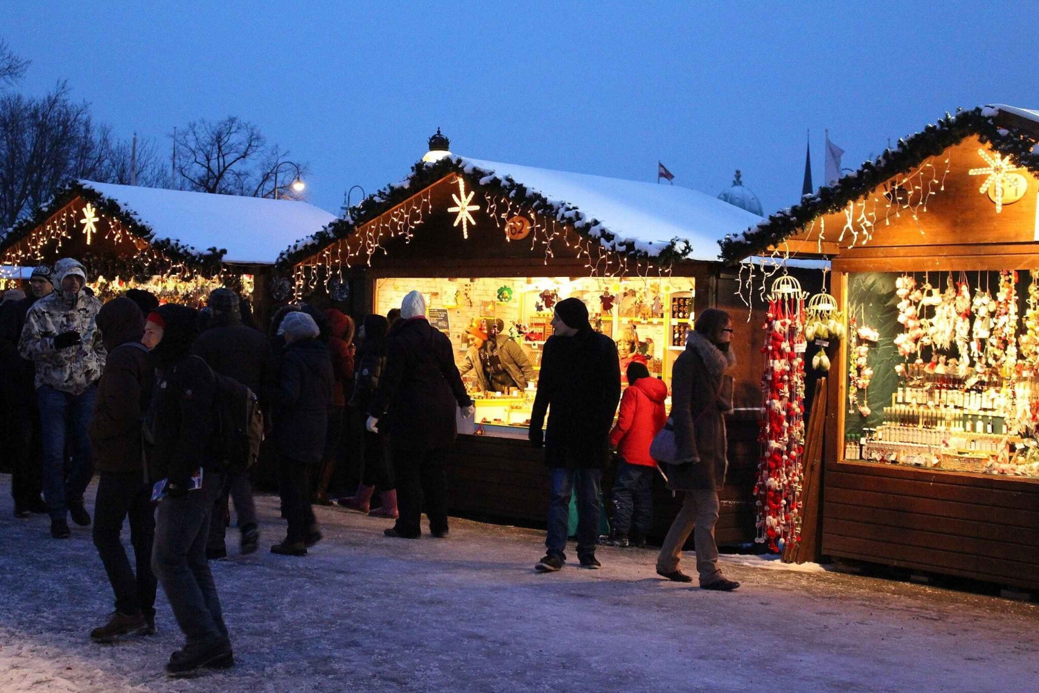 Vienna: Christmas Market Food & Drinks Tour