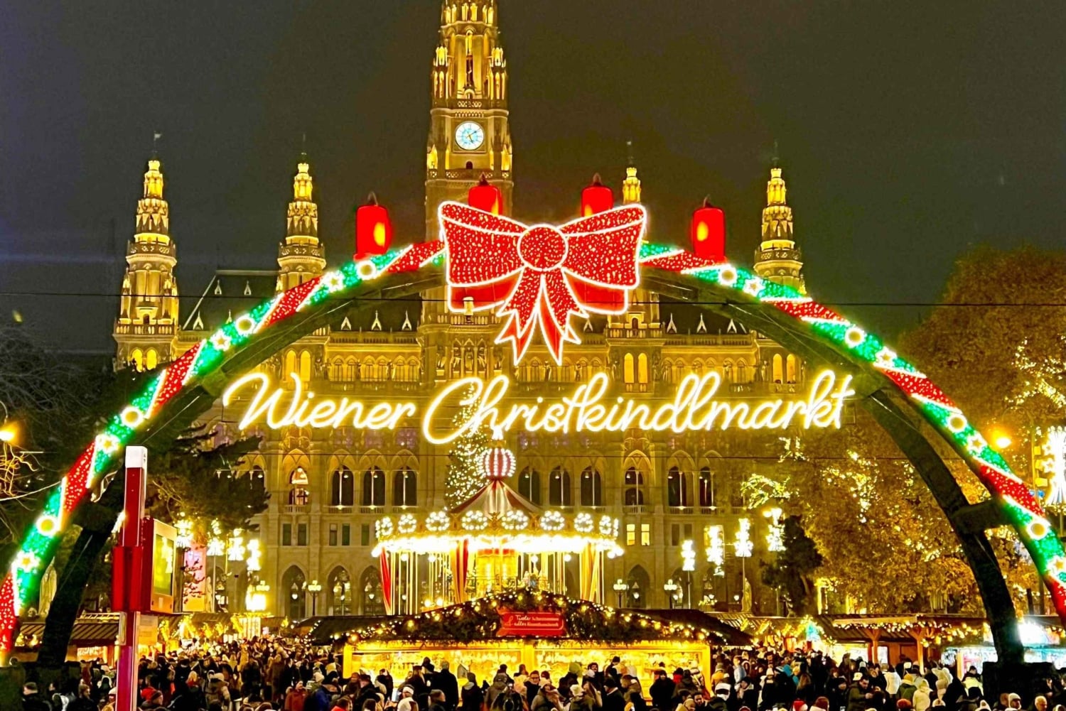 Wienin joulumarkkinat Bratislavasta