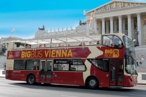 Wenen: Stadstour per bus met riviercruise & reuzenrad