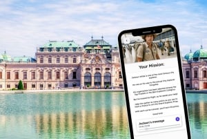 Wien: City Exploration Game and Tour på telefonen