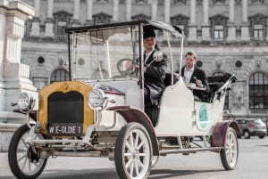 Wien: Sightseeingtur i en elektrisk veteranbil