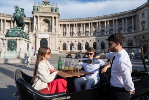 Visite de Vienne et dîner gastronomique dans une voiture ancienne classique