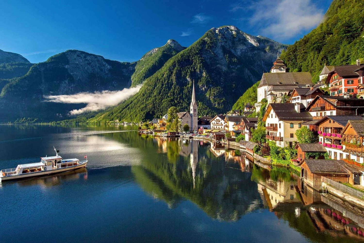 Vienna daytrip: Private transfer to Hallstatt and back