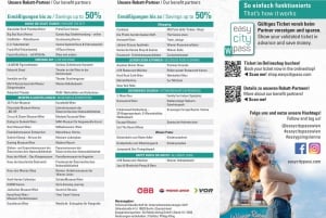 ウィーン：イージーシティパス | シティカード | バス・メトロ・トラム | 割引