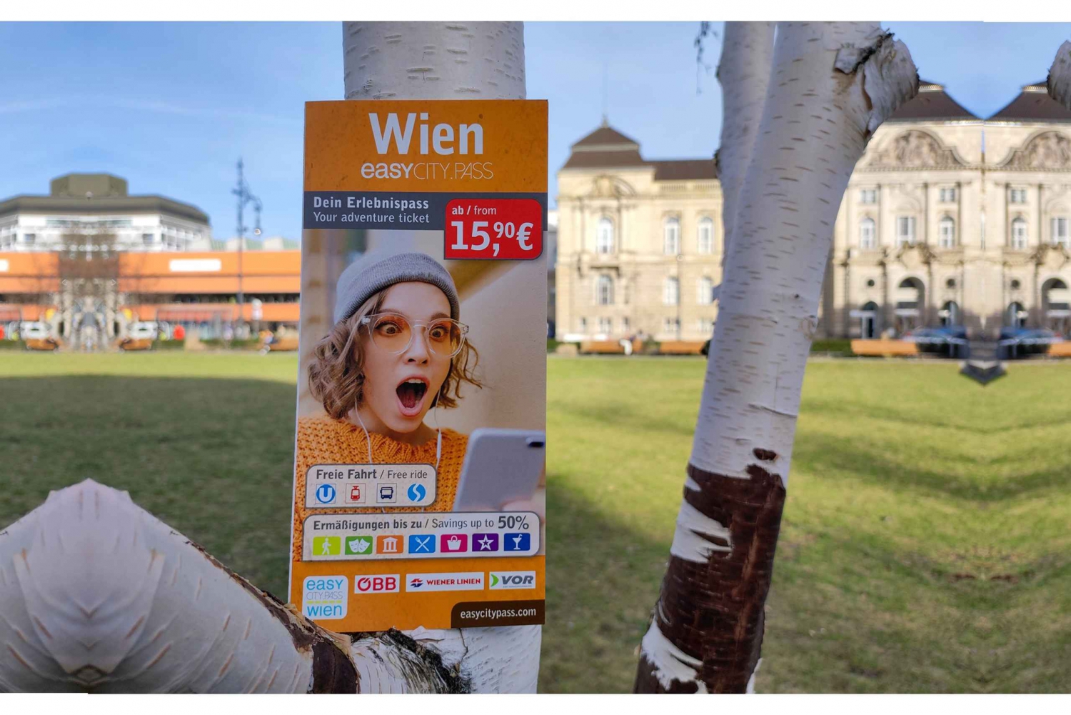 Wien: EasyCityPass julkisilla kulkuvälineillä ja alennuksilla