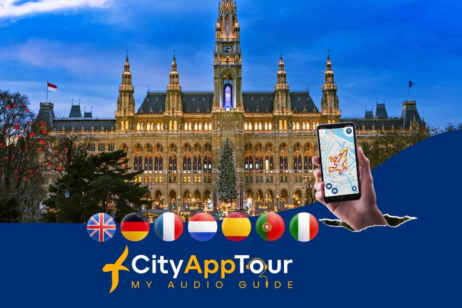 Ruta del Emperador de Viena: Tour a pie con audioguía en la App