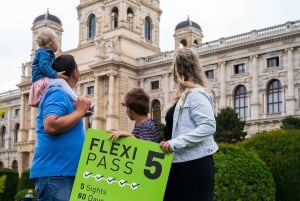 Vienna: Flexipass per 2, 3, 4 o 5 attrazioni principali