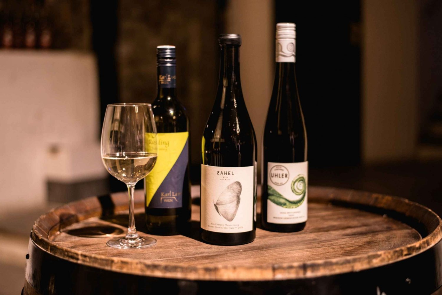 Wien: Guidad vinprovning i en privat vinkällare