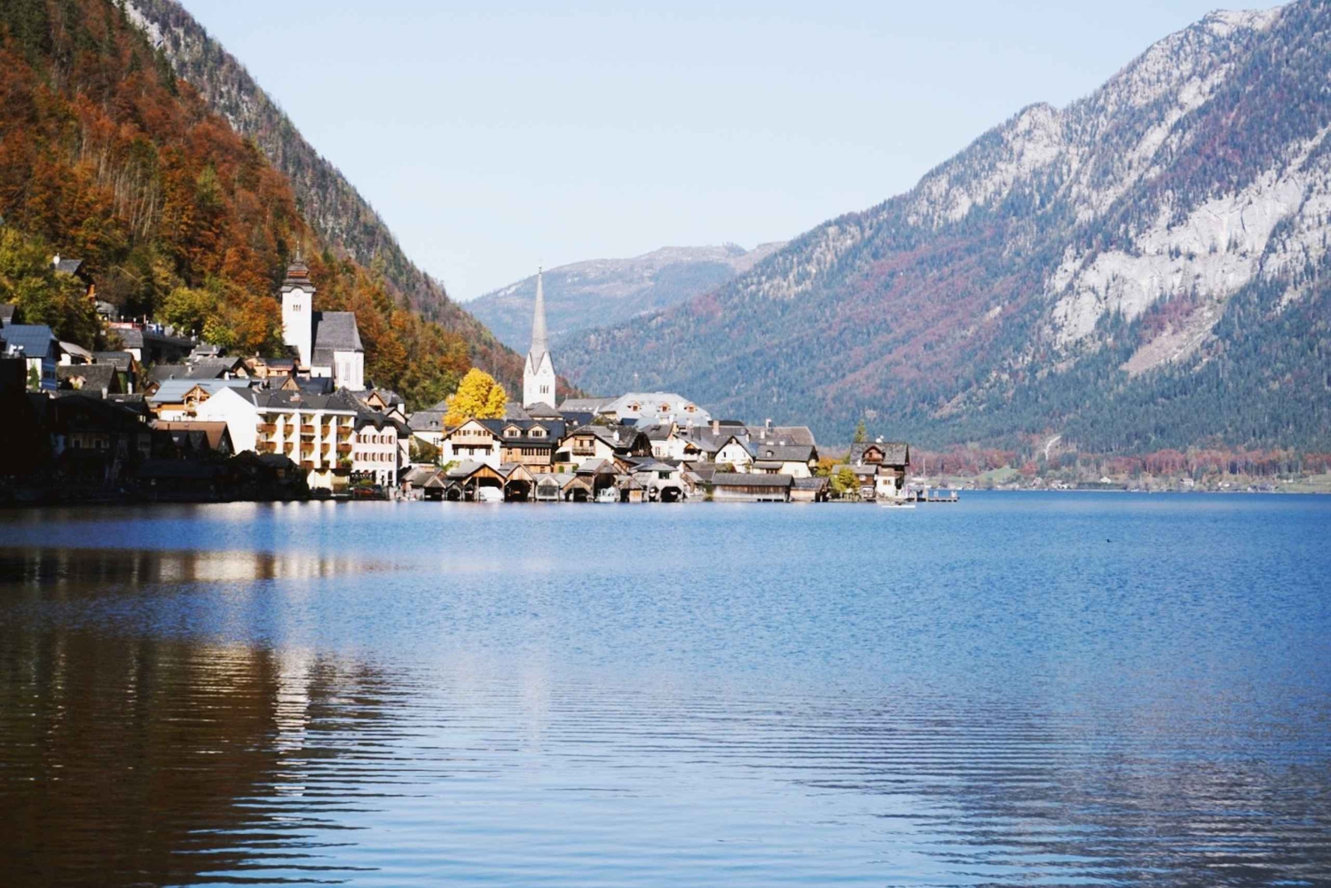 Vienne : Excursion d'une journée à Hallstatt et aux sommets alpins avec l'abbaye d'Admont