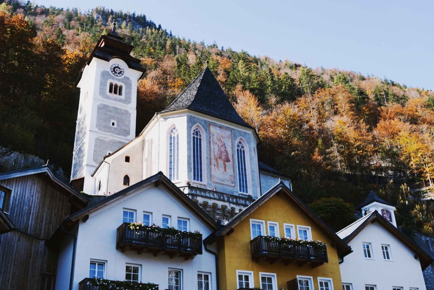 Vienne : Excursion d'une journée à Hallstatt et aux sommets alpins avec l'abbaye d'Admont