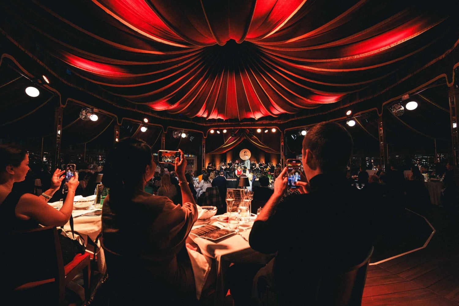 ウィーン：ミラージュマジックディナーショーをご覧ください