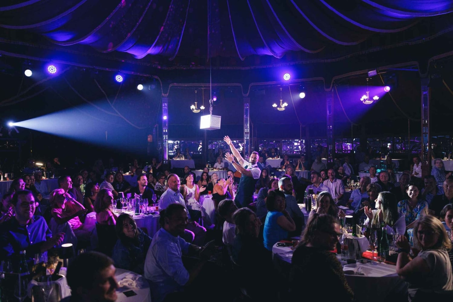 ウィーン：ミラージュマジックディナーショーをご覧ください