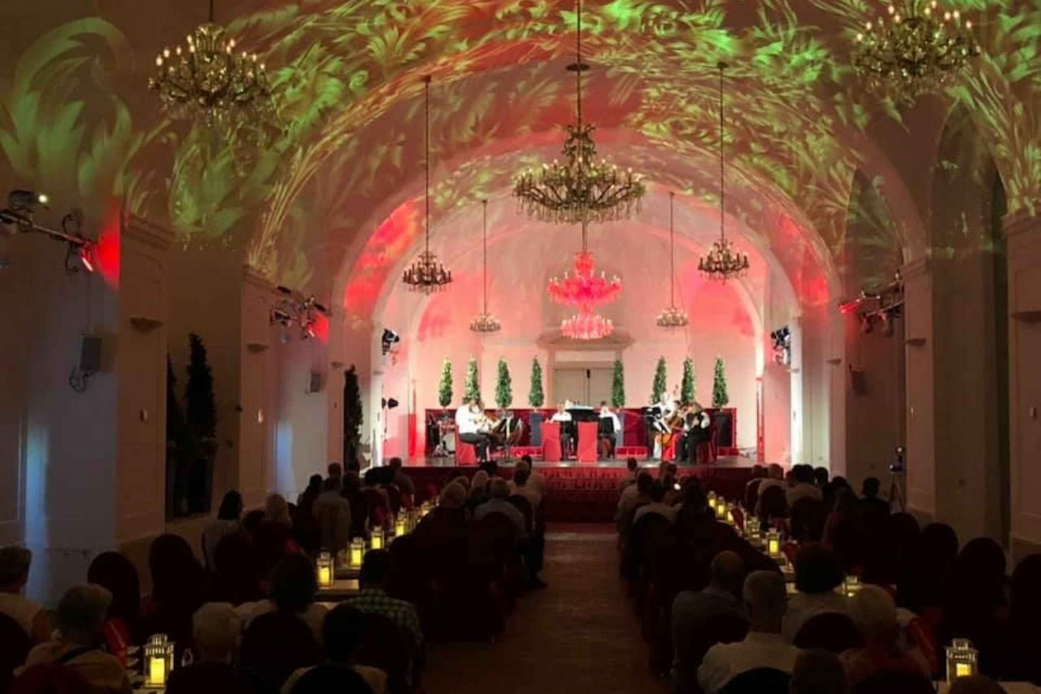 Vienna: Music Concert at Schönbrunn Palace with Wine
