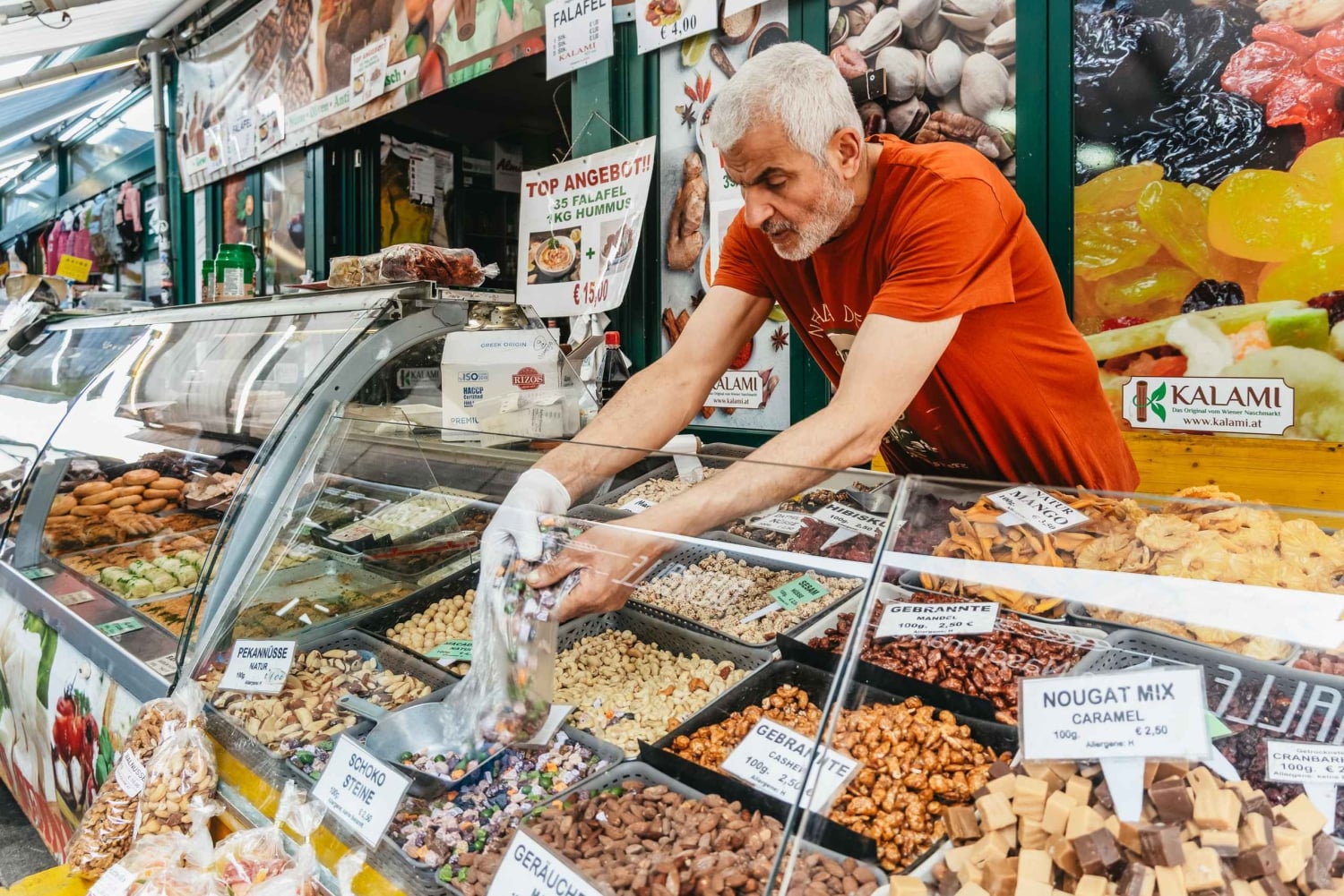 Viena: Tour gastronómico pelo Naschmarkt