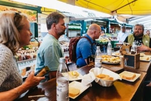 Wiedeń: degustacja potraw na targu Naschmarkt