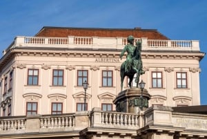 Rundvandring i Wiens gamla stadsdel, Hofburg, spansk ridskola