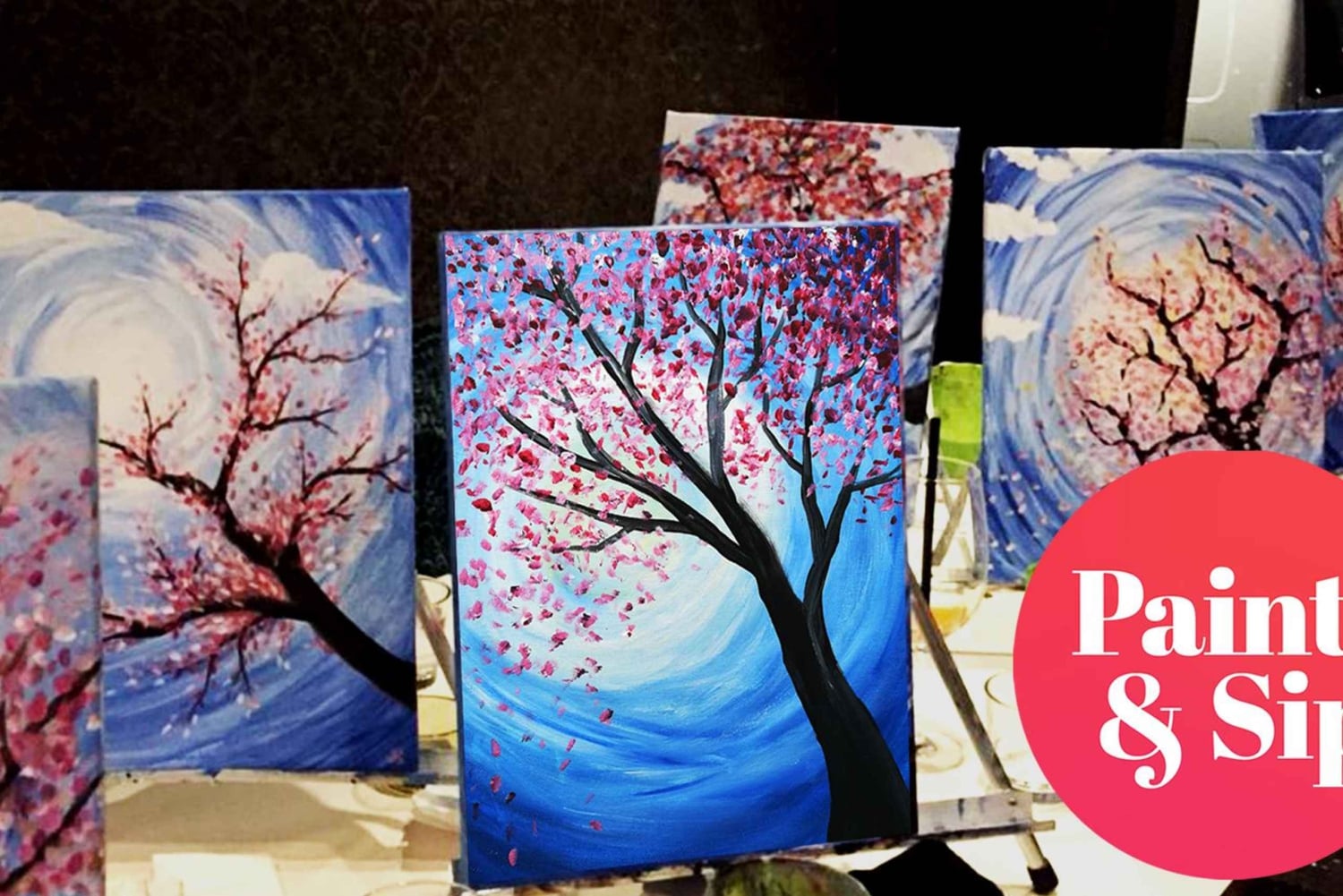 Vienna: serata Paint and Sip