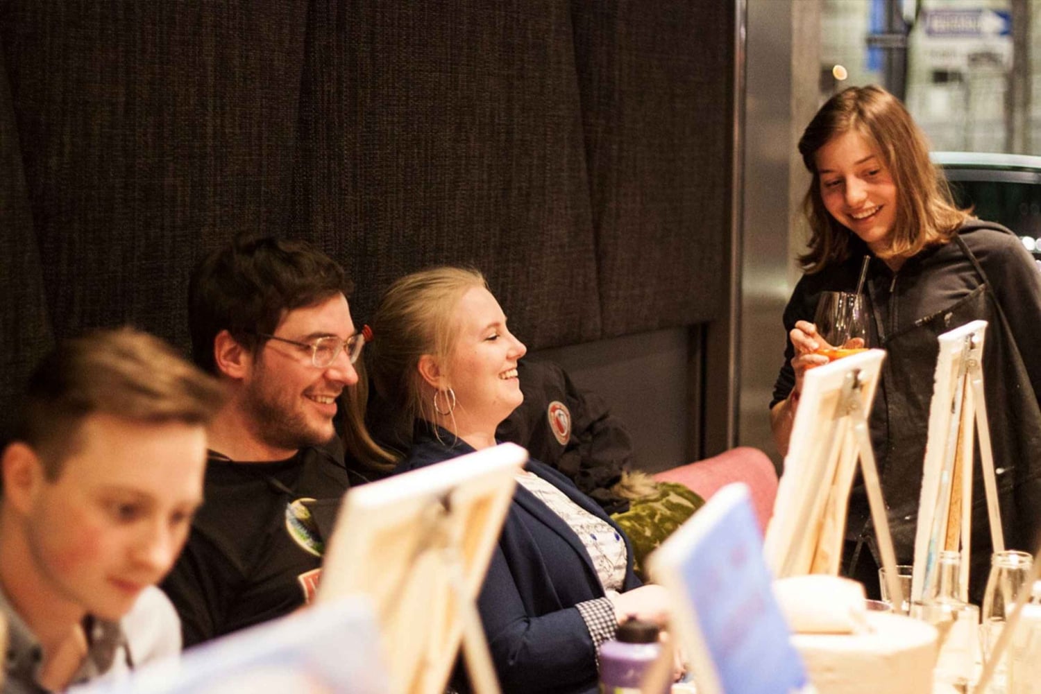 Vienna: serata Paint and Sip