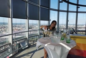 Vienna: Paint the Skyline and Danube Tower Free-Ride