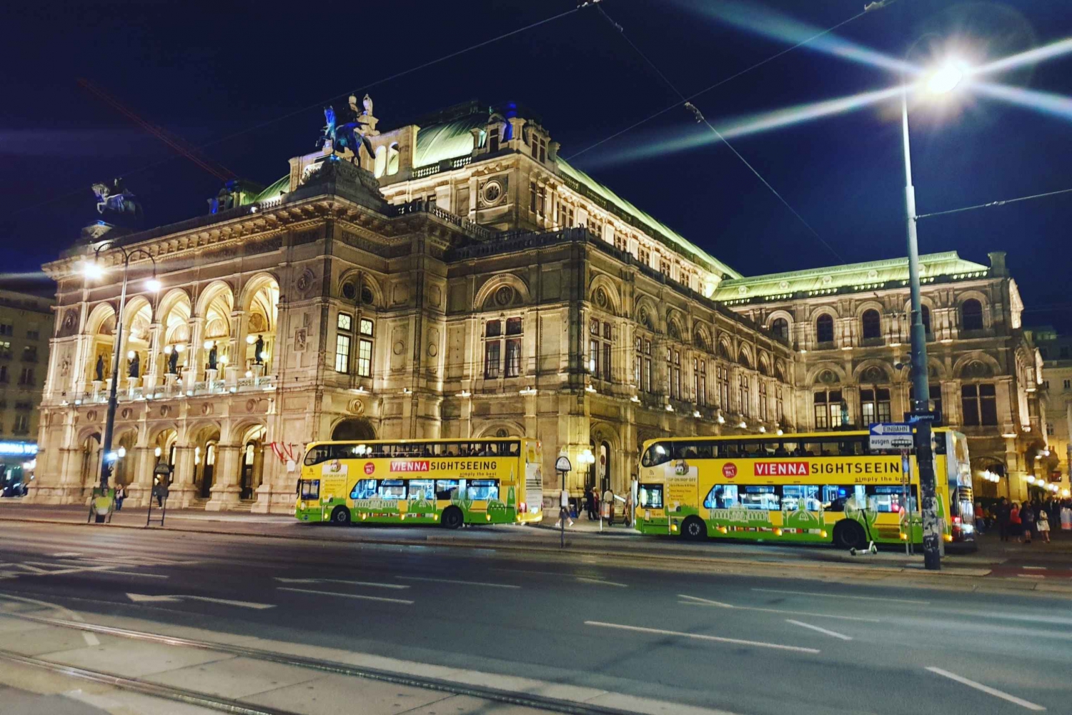 Viena: Tour nocturno panorámico en autobús