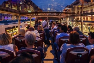 Vienna: Big Bus City Highlights Night Tour with Live Guide