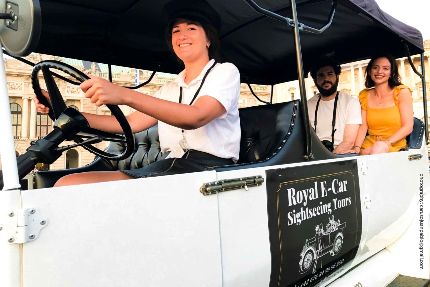 Wiedeń: Wycieczka krajoznawcza prywatnym samochodem elektrycznym