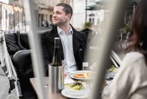 Wenen: privé Electro Odltimer-tour met veganistische schnitzel