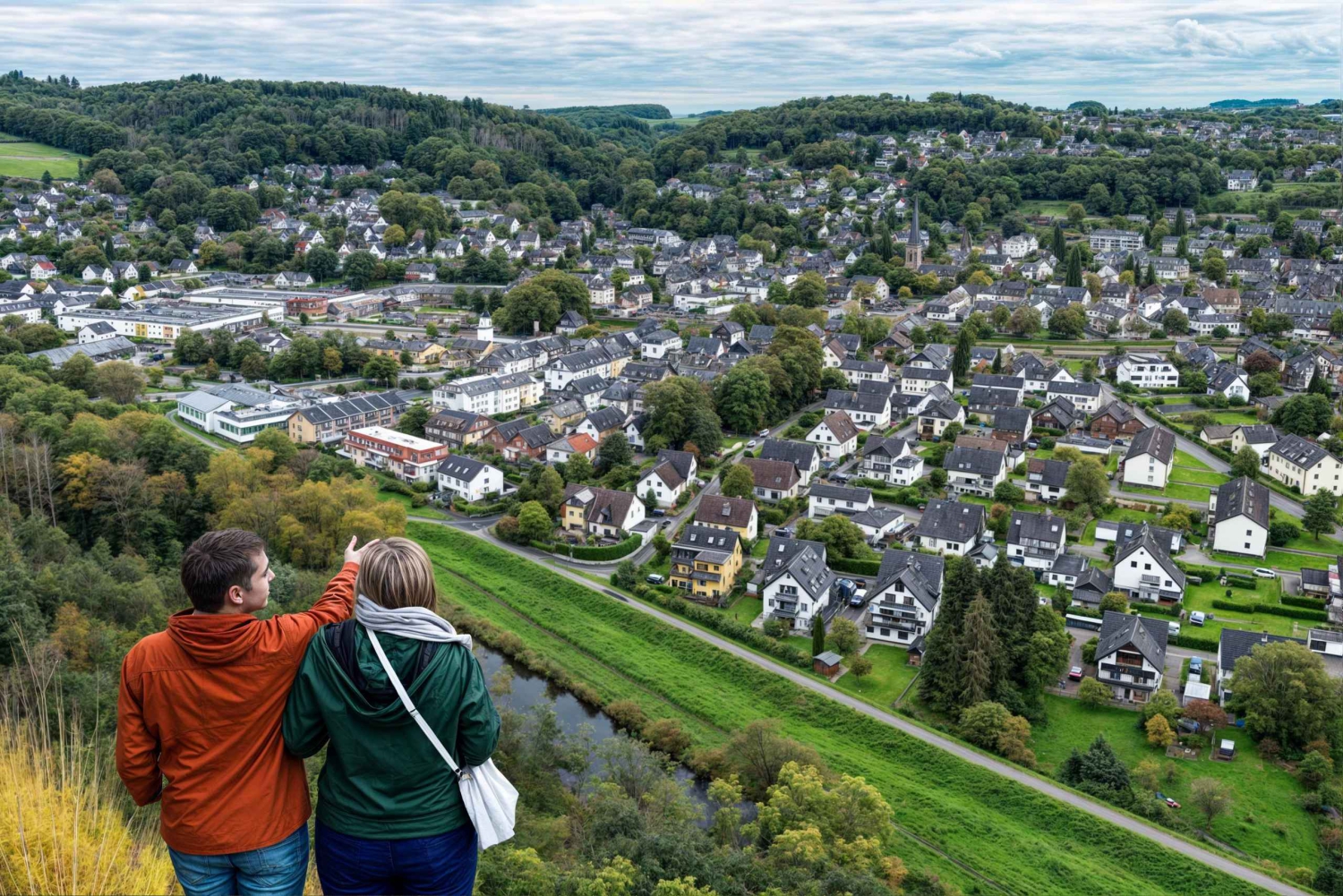 Viena: Excursão a pé particular pela zona rural montanhosa
