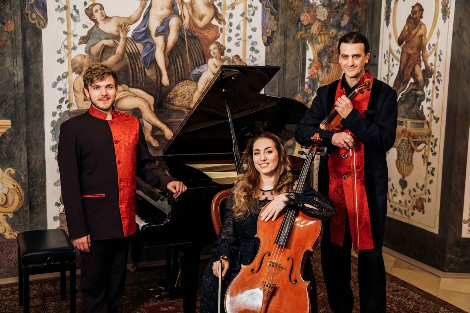 Vienne : Concert de classiques romantiques pour piano, violon et violoncelle