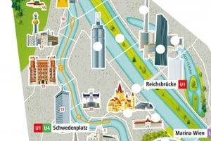 Wien: Naturskøn kanalrundfart med valgfri æblestrudel