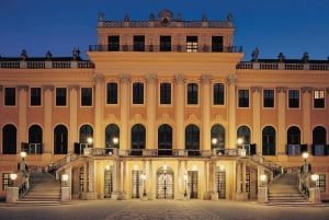 Wien: Schönbrunn Slot, aftenrundvisning, middag og koncert
