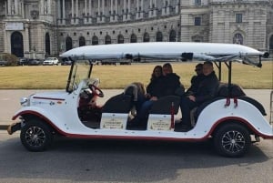 Wien: Sightseeingtur i en elektrisk veteranbil med 10 seter