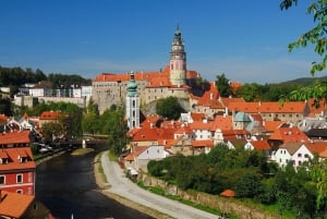 Vienne : Transfert touristique à Prague via Cesky Krumlov