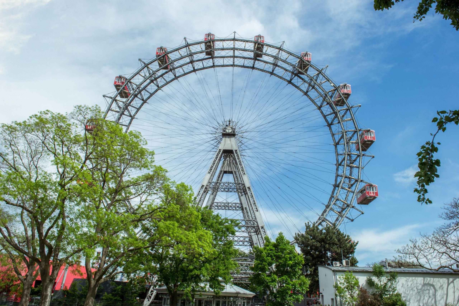 Wien: Jättipyöräretki kassajonon ohi jättimäisellä maailmanpyörällä