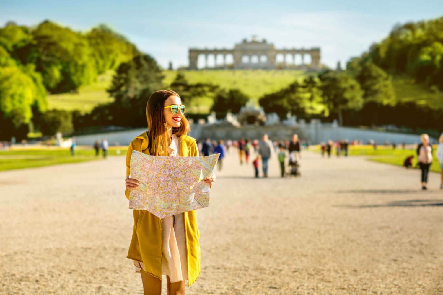 Wien: privat rundtur i slottet Schonbrunn utan att gå på linjen